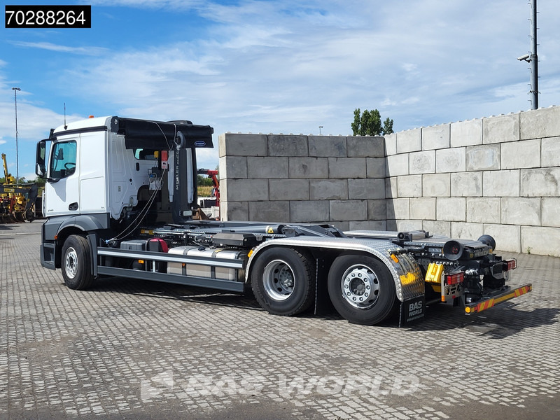 شاحنة ذات خطاف Mercedes-Benz Actros 2745 6X2 NEW! Meiller RS21-70 Hooklift Retarder Lift+Steering Axle PPC Navi: صورة 8