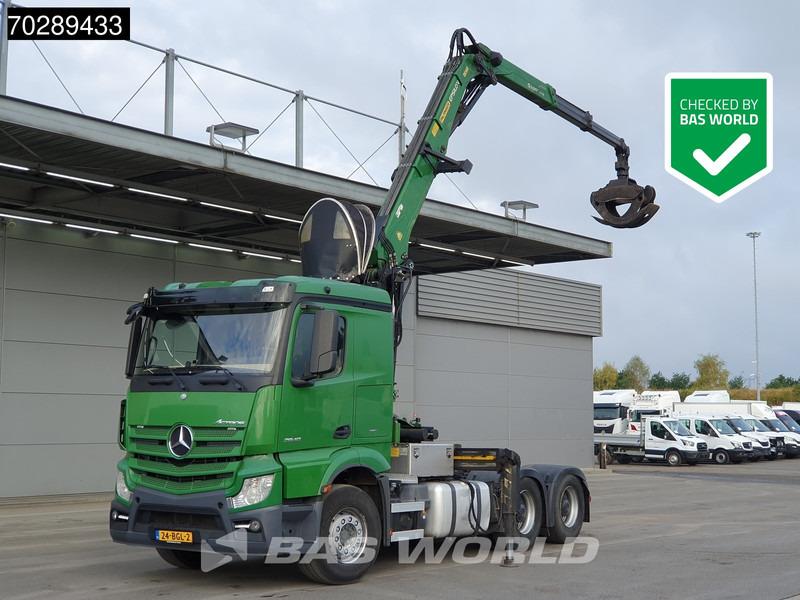Mercedes-Benz Actros 2848 6X4 NL-Truck Palfinger Epsilon SRX47 Holzkran 2xTanks Big-Axle - وحدة جر: صورة 1 Mercedes-Benz Actros 2848 6X4 NL-Truck Palfinger Epsilon SRX47 Holzkran 2xTanks Big-Axle - وحدة جر: صورة 1