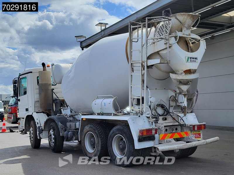 Mercedes-Benz Actros 3236 8X4 9M3 Stetter Mixer Big-Axle 3-Pedals Steelsuspension Euro 3 - شاحنة خلاطة خرسانة: صورة 2 Mercedes-Benz Actros 3236 8X4 9M3 Stetter Mixer Big-Axle 3-Pedals Steelsuspension Euro 3 - شاحنة خلاطة خرسانة: صورة 2