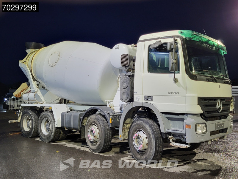 Mercedes-Benz Actros 3236 8X4 9m3 mixer Automatic Steelsuspension Euro 3 - شاحنة خلاطة خرسانة: صورة 3 Mercedes-Benz Actros 3236 8X4 9m3 mixer Automatic Steelsuspension Euro 3 - شاحنة خلاطة خرسانة: صورة 3