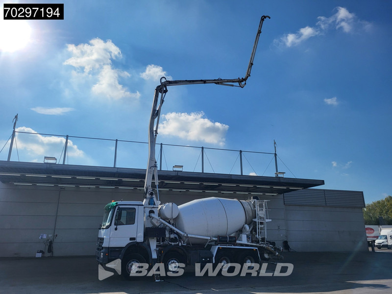 Mercedes-Benz Actros 3236 8X4 Mecbo M 23.3/100-BZ PUMI Big-Axle Steelsuspension 3-Pedals Euro 3 - مضخة خرسانة: صورة 5 Mercedes-Benz Actros 3236 8X4 Mecbo M 23.3/100-BZ PUMI Big-Axle Steelsuspension 3-Pedals Euro 3 - مضخة خرسانة: صورة 5