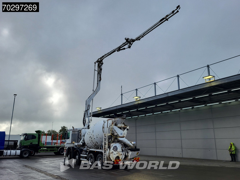 Mercedes-Benz Actros 3241 8X4 7m3 Putzmeister Mixer Big-Axle Steelsuspension Automatic Pompe+Mixer Euro 4 - مضخة خرسانة: صورة 2 Mercedes-Benz Actros 3241 8X4 7m3 Putzmeister Mixer Big-Axle Steelsuspension Automatic Pompe+Mixer Euro 4 - مضخة خرسانة: صورة 2