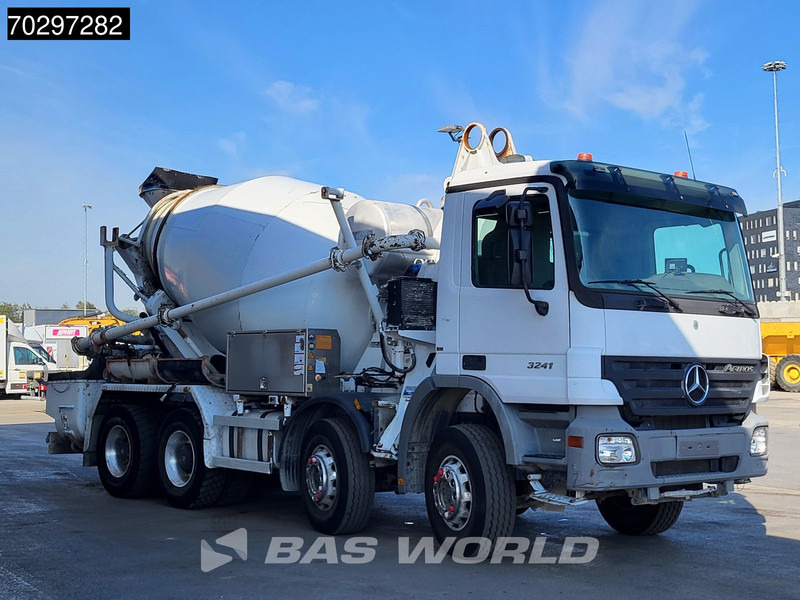 Mercedes-Benz Actros 3241 8X4 Mecbo PUMI incomplete Seelsuspension Big-Axle Euro 3 - شاحنة خلاطة خرسانة: صورة 3 Mercedes-Benz Actros 3241 8X4 Mecbo PUMI incomplete Seelsuspension Big-Axle Euro 3 - شاحنة خلاطة خرسانة: صورة 3