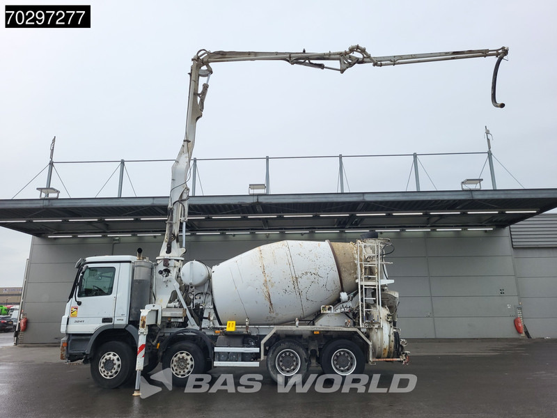 Mercedes-Benz Actros 3241 8X4 Putzmeister TMM 21-3 PUMI 7m3 Liebherr Big-Axle 3-Pedals Euro 4 - مضخة خرسانة: صورة 5 Mercedes-Benz Actros 3241 8X4 Putzmeister TMM 21-3 PUMI 7m3 Liebherr Big-Axle 3-Pedals Euro 4 - مضخة خرسانة: صورة 5