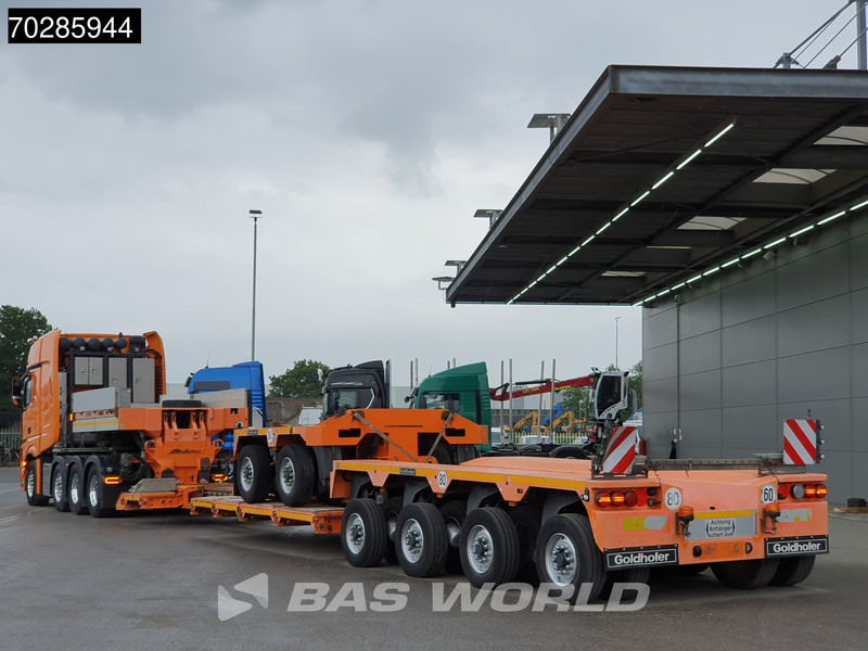 Mercedes-Benz Actros 8X4 180T GigaSpace Retarder Hydrauliek BigAxle Alcoa´s // Lowbed Trailer / 6 Axles / Hydraulic Pendle Axles / Extendable - وحدة جر: صورة 3 Mercedes-Benz Actros 8X4 180T GigaSpace Retarder Hydrauliek BigAxle Alcoa´s // Lowbed Trailer / 6 Axles / Hydraulic Pendle Axles / Extendable - وحدة جر: صورة 3