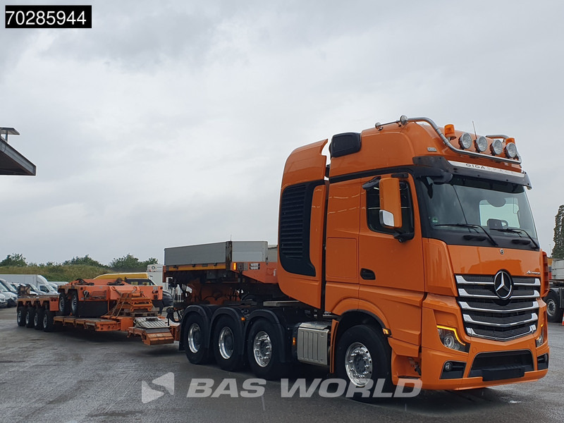 Mercedes-Benz Actros 8X4 180T GigaSpace Retarder Hydrauliek BigAxle Alcoa´s // Lowbed Trailer / 6 Axles / Hydraulic Pendle Axles / Extendable - وحدة جر: صورة 2 Mercedes-Benz Actros 8X4 180T GigaSpace Retarder Hydrauliek BigAxle Alcoa´s // Lowbed Trailer / 6 Axles / Hydraulic Pendle Axles / Extendable - وحدة جر: صورة 2