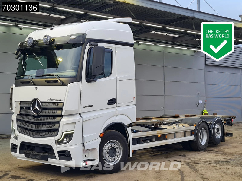 Mercedes-Benz Actros L 2558 Actros 6X2 BDF Full Air Suspension Automatic Lift-Axle Euro 6 - شاحنات الحاويات / جسم علوي قابل للتغيير شاحنة: صورة 1 Mercedes-Benz Actros L 2558 Actros 6X2 BDF Full Air Suspension Automatic Lift-Axle Euro 6 - شاحنات الحاويات / جسم علوي قابل للتغيير شاحنة: صورة 1