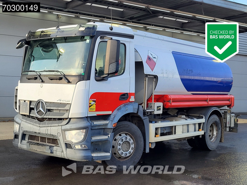 Mercedes-Benz Antos 1824 4X2 13.500Liter Fuel tanker ADR Automatic Euro 6 - شاحنة صهريج: صورة 1 Mercedes-Benz Antos 1824 4X2 13.500Liter Fuel tanker ADR Automatic Euro 6 - شاحنة صهريج: صورة 1