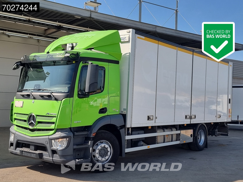 Mercedes-Benz Antos 1827 4X2 18tonner ADR Automatic Ladebordwand Euro 6 - شاحنة مقفلة: صورة 1 Mercedes-Benz Antos 1827 4X2 18tonner ADR Automatic Ladebordwand Euro 6 - شاحنة مقفلة: صورة 1