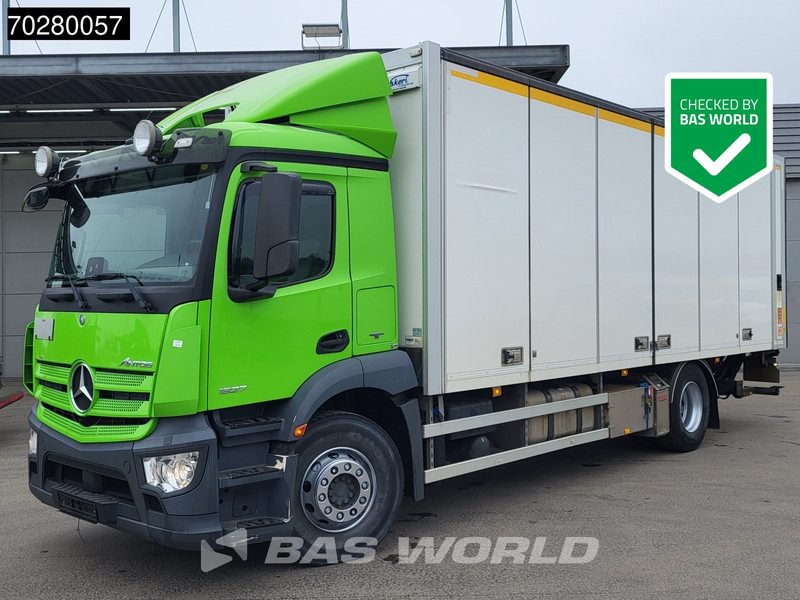Mercedes-Benz Antos 1827 4X2 18tonner ADR Ladebordwand boxheater Euro 6 - شاحنة مقفلة: صورة 1 Mercedes-Benz Antos 1827 4X2 18tonner ADR Ladebordwand boxheater Euro 6 - شاحنة مقفلة: صورة 1