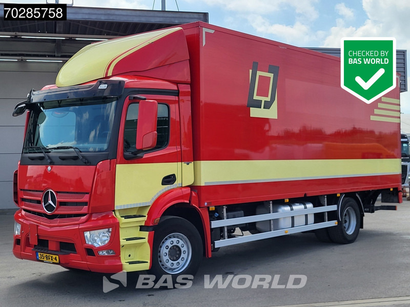 Mercedes-Benz Antos 1827 4X2 20.5t NL-Truck APK Automatic 2000kg Ladebordwand Euro 6 - شاحنة مقفلة: صورة 1 Mercedes-Benz Antos 1827 4X2 20.5t NL-Truck APK Automatic 2000kg Ladebordwand Euro 6 - شاحنة مقفلة: صورة 1