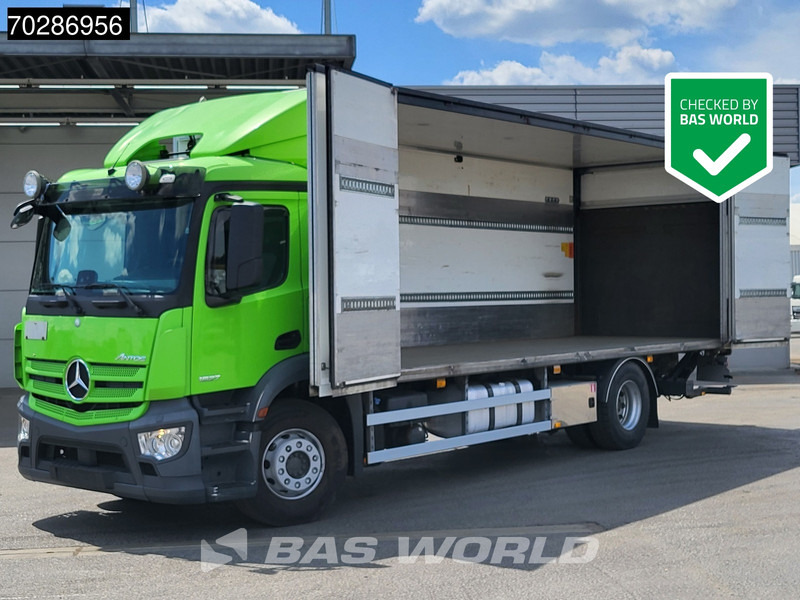 Mercedes-Benz Antos 1827 Antos 4X2 2000kg Ladebordwand box heating Automatic Euro 6 - شاحنة مقفلة: صورة 1 Mercedes-Benz Antos 1827 Antos 4X2 2000kg Ladebordwand box heating Automatic Euro 6 - شاحنة مقفلة: صورة 1