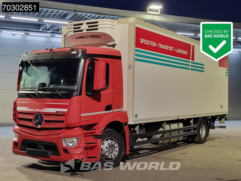 Mercedes-Benz Antos 1830 4X2 Mitsubishi TDJ430D cooler 1500kg Ladebordwand Automatic Euro 6 - شاحنة الفريزر: صورة 1 Mercedes-Benz Antos 1830 4X2 Mitsubishi TDJ430D cooler 1500kg Ladebordwand Automatic Euro 6 - شاحنة الفريزر: صورة 1