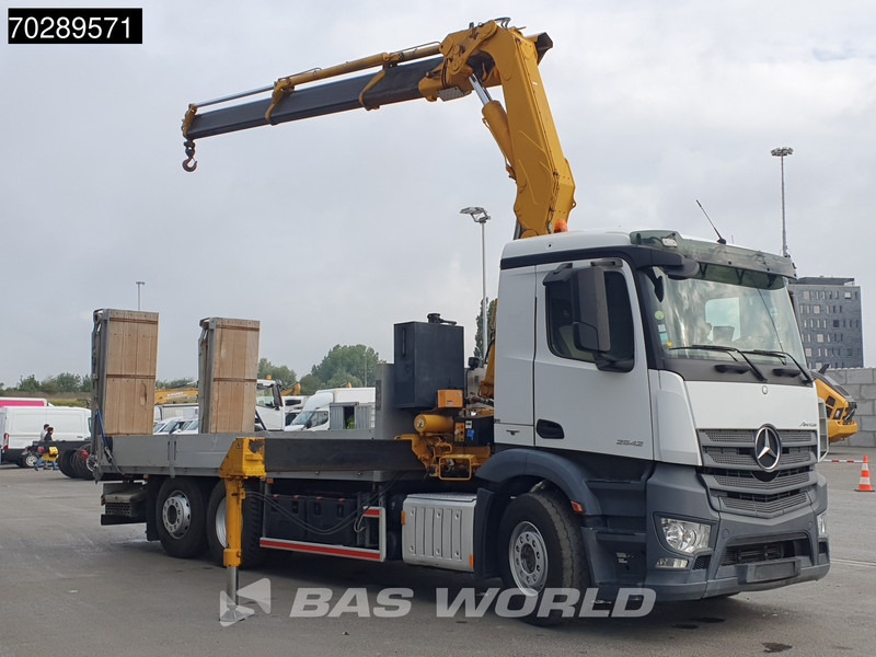 Mercedes-Benz Antos 2542 6X2 Fassi F330A023 Crane Kran Hydraulic ramps Retarder Lift+steering Euro 6 - شاحنات مسطحة, شاحنة كرين: صورة 3 Mercedes-Benz Antos 2542 6X2 Fassi F330A023 Crane Kran Hydraulic ramps Retarder Lift+steering Euro 6 - شاحنات مسطحة, شاحنة كرين: صورة 3