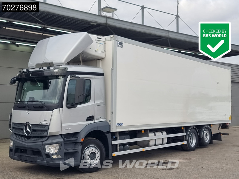 Mercedes-Benz Antos 2746 6X2 Carrier Supra 1250 Silent Mt ladebordwand Lift+Lenkachse Euro 6 - شاحنة الفريزر: صورة 1 Mercedes-Benz Antos 2746 6X2 Carrier Supra 1250 Silent Mt ladebordwand Lift+Lenkachse Euro 6 - شاحنة الفريزر: صورة 1