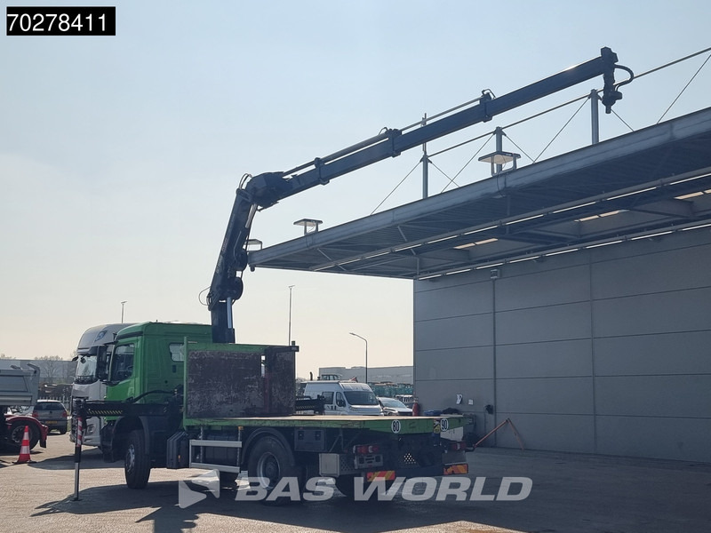شاحنات مسطحة, شاحنة كرين Mercedes-Benz Arocs 1830 4X2 Hiab 122 ES-3 HIPRO Kran Crane Big-Axle Euro 6: صورة 10