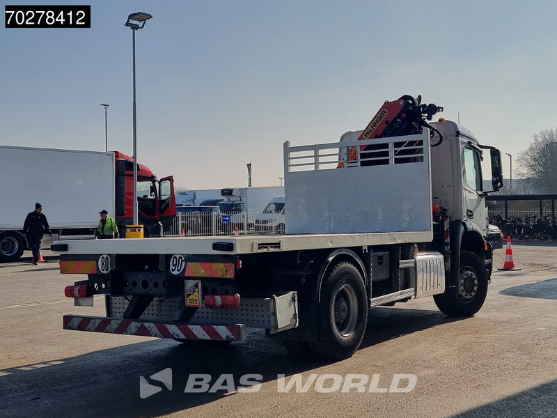 شاحنات مسطحة, شاحنة كرين Mercedes-Benz Arocs 1830 4X2 Palfinger PK12.002 EH B Remote Full Steel Big-Axle Euro 6: صورة 9