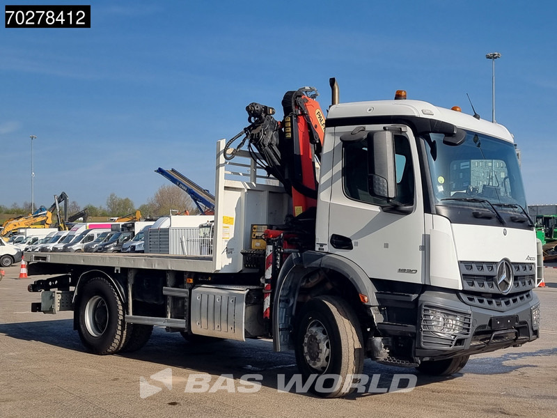 شاحنات مسطحة, شاحنة كرين Mercedes-Benz Arocs 1830 4X2 Palfinger PK12.002 EH B Remote Full Steel Big-Axle Euro 6: صورة 8