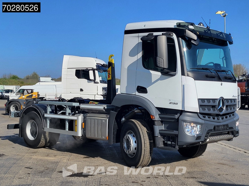 Mercedes-Benz Arocs 2136 4X2 Hyva HKS-12-37-S Big-Axle Steelsuspension Automatic Euro 6 - شاحنة ذات خطاف: صورة 3 Mercedes-Benz Arocs 2136 4X2 Hyva HKS-12-37-S Big-Axle Steelsuspension Automatic Euro 6 - شاحنة ذات خطاف: صورة 3