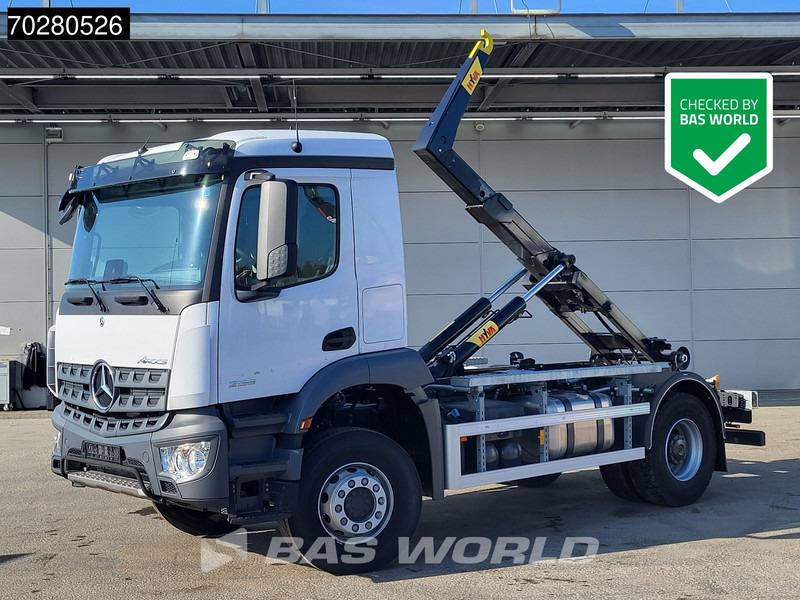 Mercedes-Benz Arocs 2136 4X2 Hyva HKS-12-37-S Big-Axle Steelsuspension Automatic Euro 6 - شاحنة ذات خطاف: صورة 1 Mercedes-Benz Arocs 2136 4X2 Hyva HKS-12-37-S Big-Axle Steelsuspension Automatic Euro 6 - شاحنة ذات خطاف: صورة 1