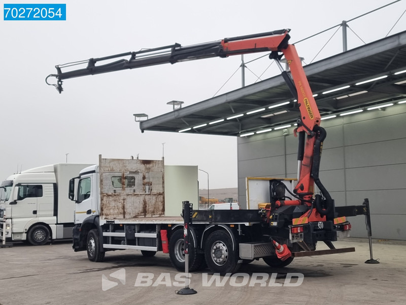 Mercedes-Benz Arocs 2536 6X2 Palfinger PK 16002 Crane Lenkasche Euro 6 - شاحنات مسطحة, شاحنة كرين: صورة 2 Mercedes-Benz Arocs 2536 6X2 Palfinger PK 16002 Crane Lenkasche Euro 6 - شاحنات مسطحة, شاحنة كرين: صورة 2