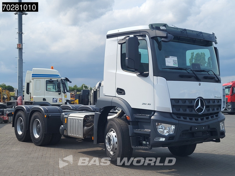 Mercedes-Benz Arocs 2636 6X4 Big-Axle Steelsuspension Euro 6 - شاحنة هيكل كابينة: صورة 3 Mercedes-Benz Arocs 2636 6X4 Big-Axle Steelsuspension Euro 6 - شاحنة هيكل كابينة: صورة 3