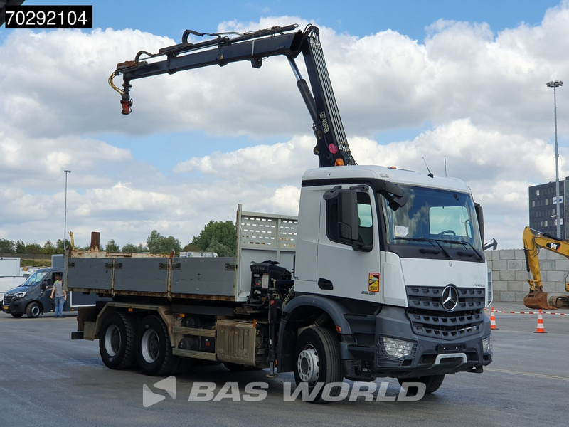 Mercedes-Benz Arocs 2636 Arocs 6X4 8m3 Forez Bennes Tipper HIAB 144 B-2 Hiduo Crane Steelsuspension Automatic Euro 6 - شاحنة قلاب, شاحنة كرين: صورة 3 Mercedes-Benz Arocs 2636 Arocs 6X4 8m3 Forez Bennes Tipper HIAB 144 B-2 Hiduo Crane Steelsuspension Automatic Euro 6 - شاحنة قلاب, شاحنة كرين: صورة 3