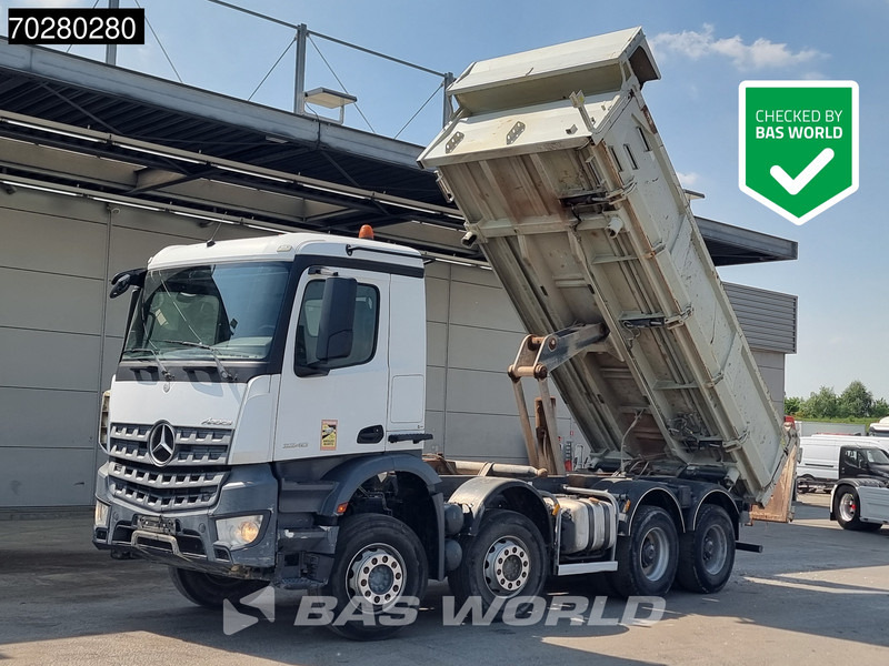 Mercedes-Benz Arocs 3240 8X4 12m3 2-way Tipper Automatic Steel suspension Euro 6 - شاحنة قلاب: صورة 1 Mercedes-Benz Arocs 3240 8X4 12m3 2-way Tipper Automatic Steel suspension Euro 6 - شاحنة قلاب: صورة 1