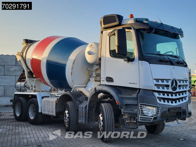 Mercedes-Benz Arocs 3240 8X4 9m3 Stetter mixer Steelsuspension Automatic Euro 6 - شاحنة خلاطة خرسانة: صورة 3 Mercedes-Benz Arocs 3240 8X4 9m3 Stetter mixer Steelsuspension Automatic Euro 6 - شاحنة خلاطة خرسانة: صورة 3