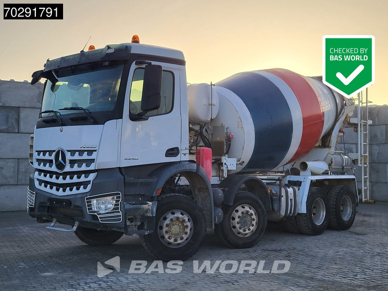 Mercedes-Benz Arocs 3240 8X4 9m3 Stetter mixer Steelsuspension Automatic Euro 6 - شاحنة خلاطة خرسانة: صورة 1 Mercedes-Benz Arocs 3240 8X4 9m3 Stetter mixer Steelsuspension Automatic Euro 6 - شاحنة خلاطة خرسانة: صورة 1