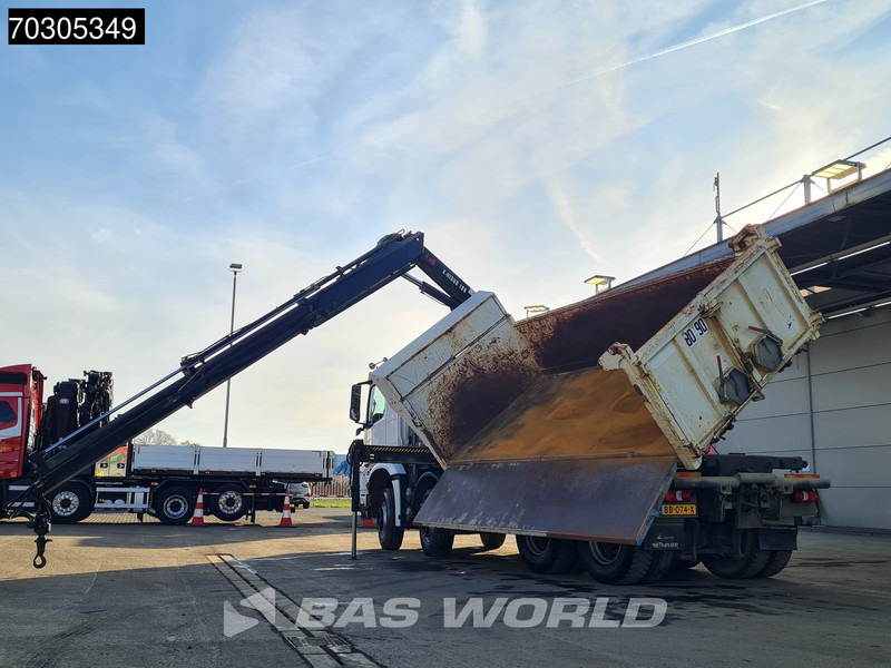 Mercedes-Benz Arocs 3240 8X4 HIAB X-HIDUO 188 E-2 Kran Crane 3-side tipper Big-Axle Euro 6 - شاحنة قلاب, شاحنة كرين: صورة 5 Mercedes-Benz Arocs 3240 8X4 HIAB X-HIDUO 188 E-2 Kran Crane 3-side tipper Big-Axle Euro 6 - شاحنة قلاب, شاحنة كرين: صورة 5