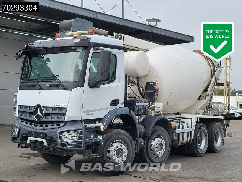 Mercedes-Benz Arocs 3243 8X4 7m3 Stetter Mixer Big-Axle Steelsuspension Euro 6 - شاحنة خلاطة خرسانة: صورة 1 Mercedes-Benz Arocs 3243 8X4 7m3 Stetter Mixer Big-Axle Steelsuspension Euro 6 - شاحنة خلاطة خرسانة: صورة 1