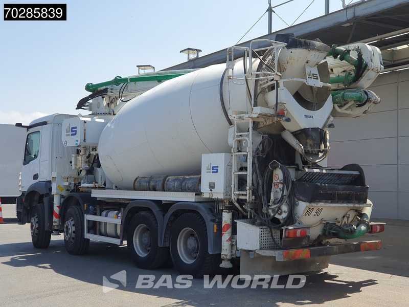 Mercedes-Benz Arocs 3243 8X4 Sermac Twinstar 4Z28 PUMI 9m3 Steelsuspension Big-Axle Euro 6 Mercedes-Benz Arocs 3243 8X4 Sermac Twinstar 4Z28 PUMI 9m3 Steelsuspension Big-Axle Euro 6: صورة 7