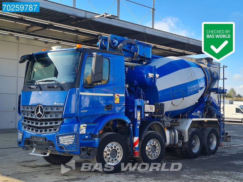 Mercedes-Benz Arocs 3251 8X4 PUMI Putzmeister TMM 24 + Liebherr 7m3 Mixer Retarder Euro 6 - مضخة خرسانة: صورة 1 Mercedes-Benz Arocs 3251 8X4 PUMI Putzmeister TMM 24 + Liebherr 7m3 Mixer Retarder Euro 6 - مضخة خرسانة: صورة 1