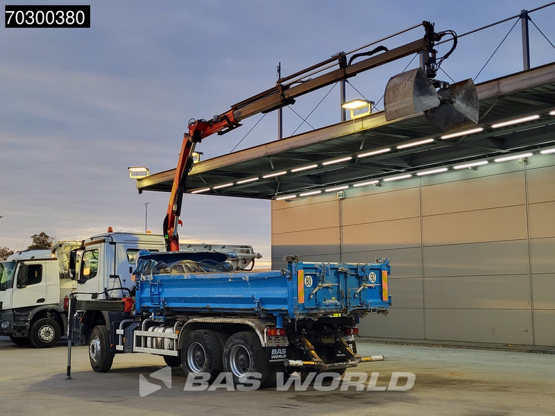 Mercedes-Benz Arocs 3343 6X4 Palfinger PK12.501 SLD Kran Crane 7m3 tipper Big-Axle Automatic Euro 6 - شاحنة قلاب, شاحنة كرين: صورة 2 Mercedes-Benz Arocs 3343 6X4 Palfinger PK12.501 SLD Kran Crane 7m3 tipper Big-Axle Automatic Euro 6 - شاحنة قلاب, شاحنة كرين: صورة 2