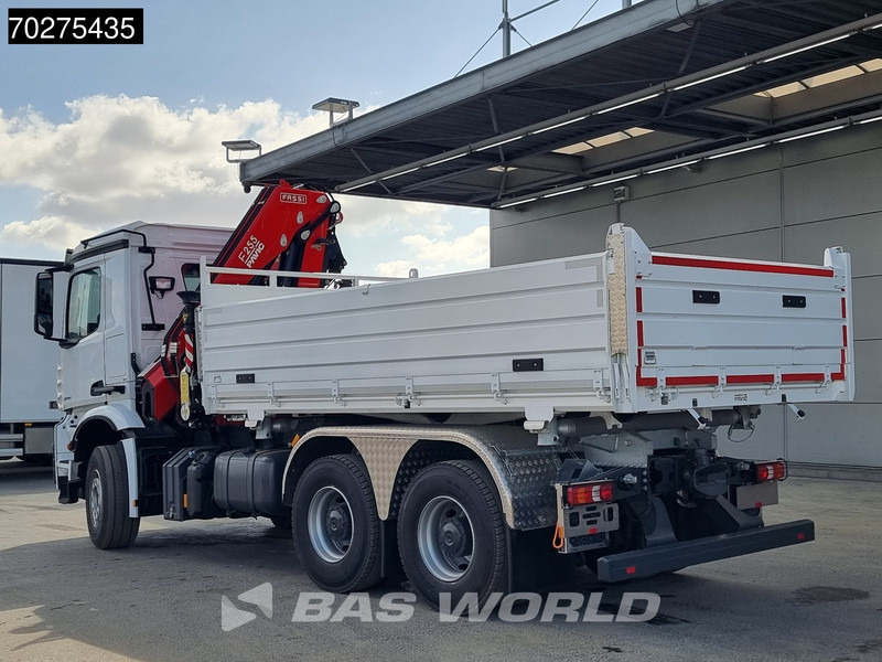 جديدة شاحنة قلاب, شاحنة كرين Mercedes-Benz Arocs 3348 6X4 Fassi F255A2.24 Kran Crane 9m3 3-Sided Tipper Big-Axle Euro 6: صورة 16