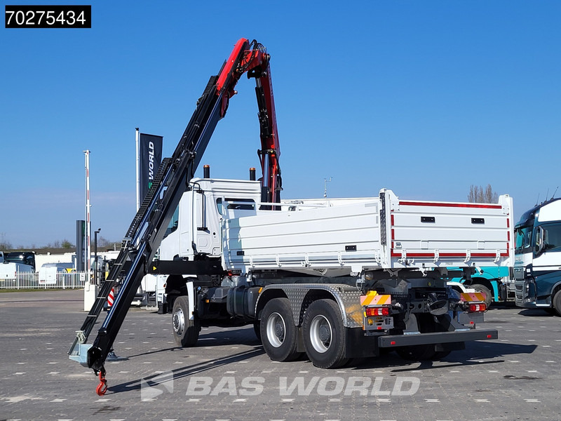 جديدة شاحنة قلاب, شاحنة كرين Mercedes-Benz Arocs 3348 6X6 NEW Fassi F255A.2.24 Kran Crane 3-way tipper Navi Euro 6: صورة 7 جديدة شاحنة قلاب, شاحنة كرين Mercedes-Benz Arocs 3348 6X6 NEW Fassi F255A.2.24 Kran Crane 3-way tipper Navi Euro 6: صورة 7