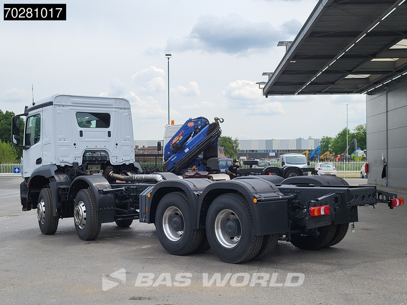 جديدة شاحنة هيكل كابينة Mercedes-Benz Arocs 3743 8X4 NEW chassis Big-Axle Alcoa's Euro 6: صورة 6