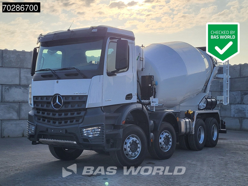 Mercedes-Benz Arocs 4142 8X4 NEW! 10m3 SchwingStetter Mixer Manual Steel suspension BigAxle Euro3 - شاحنة خلاطة خرسانة: صورة 1 Mercedes-Benz Arocs 4142 8X4 NEW! 10m3 SchwingStetter Mixer Manual Steel suspension BigAxle Euro3 - شاحنة خلاطة خرسانة: صورة 1