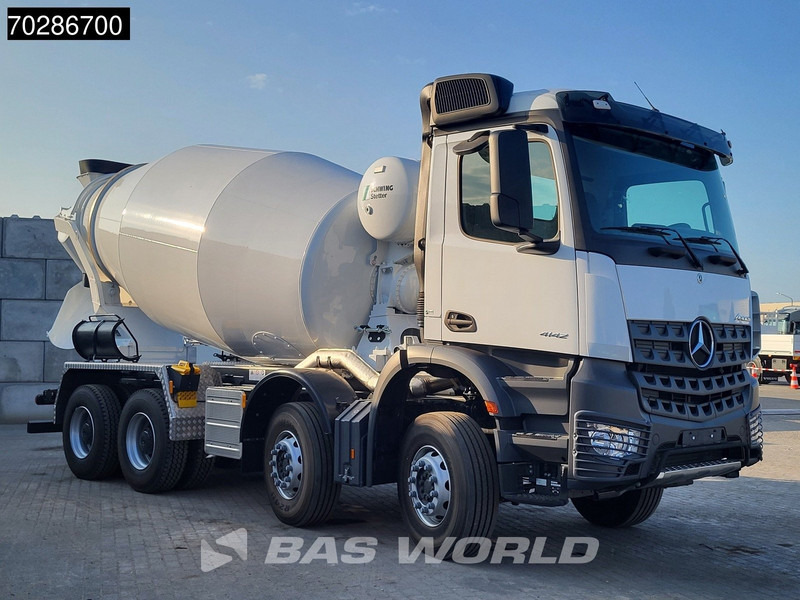 Mercedes-Benz Arocs 4142 8X4 NEW! 10m3 SchwingStetter Mixer Manual Steel suspension BigAxle Euro3 - شاحنة خلاطة خرسانة: صورة 3 Mercedes-Benz Arocs 4142 8X4 NEW! 10m3 SchwingStetter Mixer Manual Steel suspension BigAxle Euro3 - شاحنة خلاطة خرسانة: صورة 3