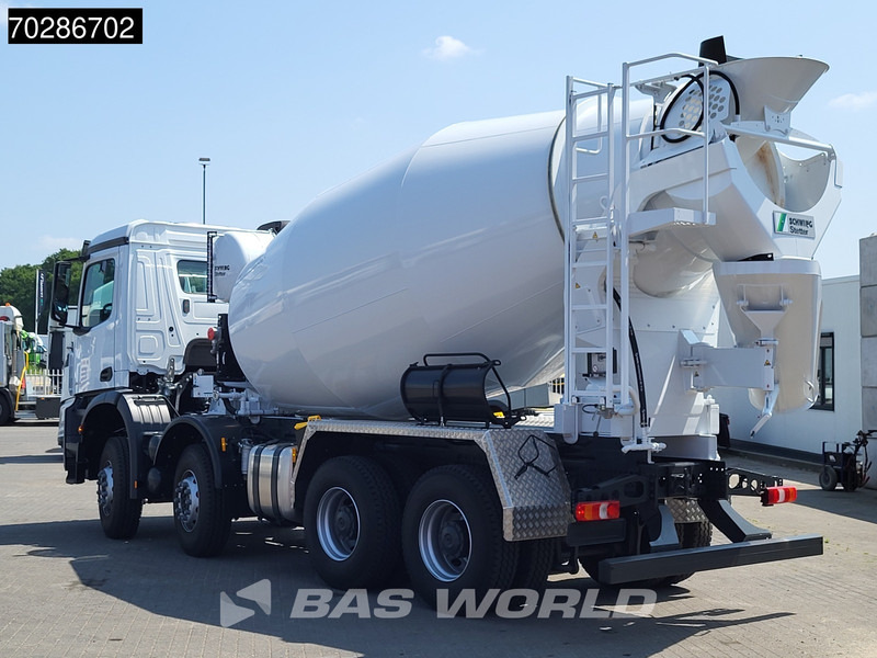 Mercedes-Benz Arocs 4145 8X4 NEW! 11m3 Schwing Stetter Mixer Manual Big-Axle Steel suspension Euro 3 - شاحنة خلاطة خرسانة: صورة 2 Mercedes-Benz Arocs 4145 8X4 NEW! 11m3 Schwing Stetter Mixer Manual Big-Axle Steel suspension Euro 3 - شاحنة خلاطة خرسانة: صورة 2