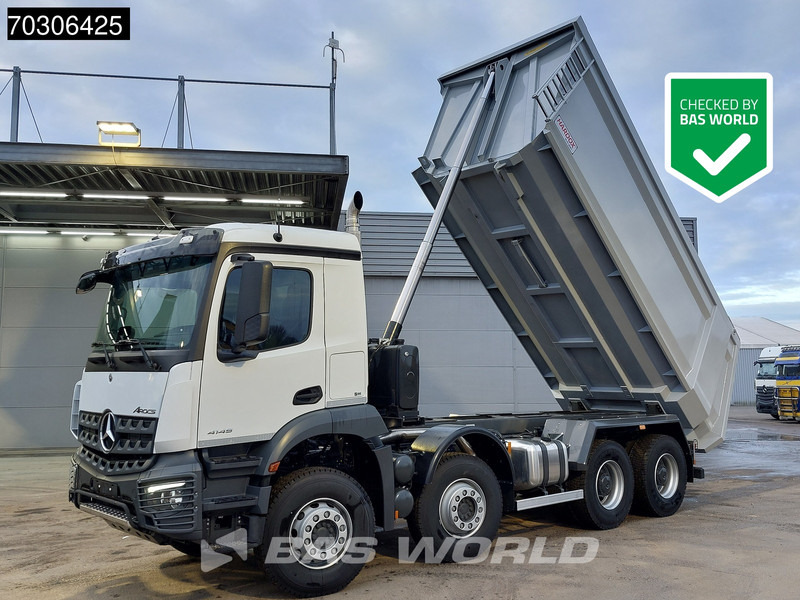 Mercedes-Benz Arocs 4145 8X4 NEW! 19m3 Remmel tipper Big-Axle Steelsuspension Automatic Euro 3 - شاحنة قلاب: صورة 1 Mercedes-Benz Arocs 4145 8X4 NEW! 19m3 Remmel tipper Big-Axle Steelsuspension Automatic Euro 3 - شاحنة قلاب: صورة 1