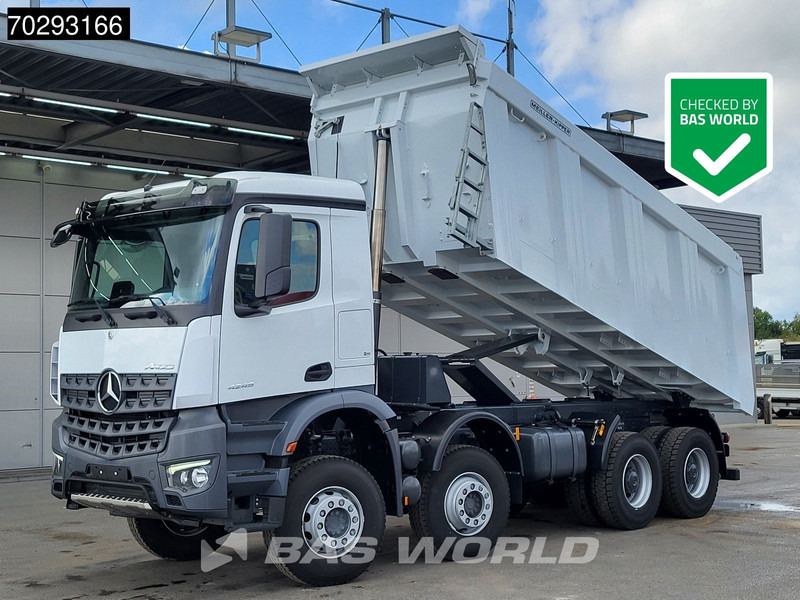 Mercedes-Benz Arocs 4245 8X4 New! 22m3 Meiller Kipper Big-Axle Steelsuspension Manual Euro 3 - شاحنة قلاب: صورة 1 Mercedes-Benz Arocs 4245 8X4 New! 22m3 Meiller Kipper Big-Axle Steelsuspension Manual Euro 3 - شاحنة قلاب: صورة 1
