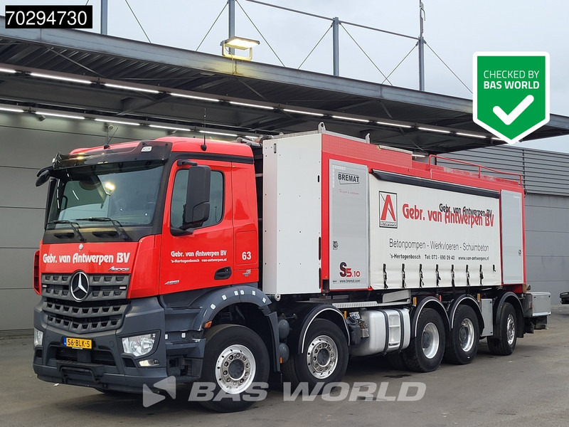 Mercedes-Benz Arocs 4951 Arocs 10X4 NL-Truck Bremat S5.10.13 XL sandmortal Lift+Steering Axle Euro 6 - مضخة خرسانة: صورة 1 Mercedes-Benz Arocs 4951 Arocs 10X4 NL-Truck Bremat S5.10.13 XL sandmortal Lift+Steering Axle Euro 6 - مضخة خرسانة: صورة 1