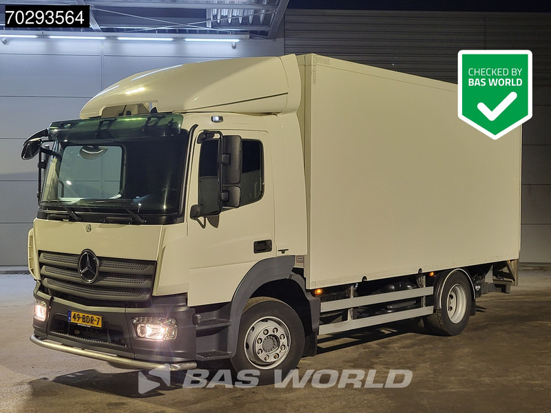 Mercedes-Benz Atego 1218 Atego 4X2 12tons NL-Truck APK 2000kg Ladebordwand Automatic Euro 6 - شاحنة مقفلة: صورة 1 Mercedes-Benz Atego 1218 Atego 4X2 12tons NL-Truck APK 2000kg Ladebordwand Automatic Euro 6 - شاحنة مقفلة: صورة 1