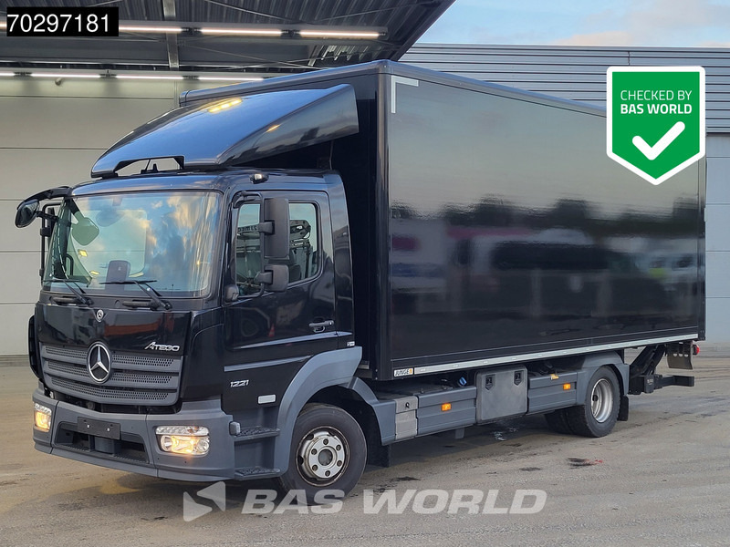 Mercedes-Benz Atego 1221 4X2 12tonner 1500kg Ladebordwand Automatic Euro 6 - شاحنة مقفلة: صورة 1 Mercedes-Benz Atego 1221 4X2 12tonner 1500kg Ladebordwand Automatic Euro 6 - شاحنة مقفلة: صورة 1