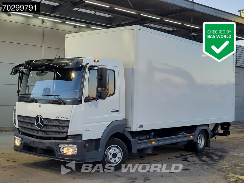 Mercedes-Benz Atego 818 4X2 8tonner Automatic 1000kg Ladebordwand Airco Euro 6 - شاحنة مقفلة: صورة 1 Mercedes-Benz Atego 818 4X2 8tonner Automatic 1000kg Ladebordwand Airco Euro 6 - شاحنة مقفلة: صورة 1