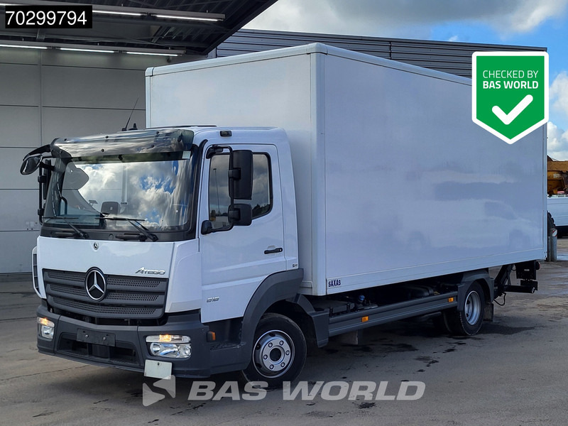 Mercedes-Benz Atego 818 4X2 8tonner Automatic Ladebordwand Airco Euro 6 - شاحنة مقفلة: صورة 1 Mercedes-Benz Atego 818 4X2 8tonner Automatic Ladebordwand Airco Euro 6 - شاحنة مقفلة: صورة 1