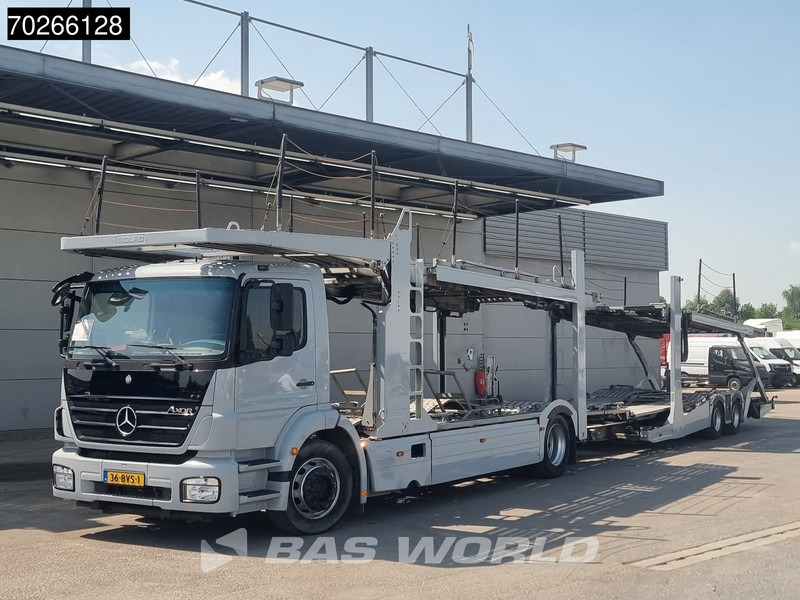 شاحنة نقل سيارات شاحنة Mercedes-Benz Axor 1833 4X2 Retarder 3-Pedals Rolfo Aufbau Euro 5: صورة 6
