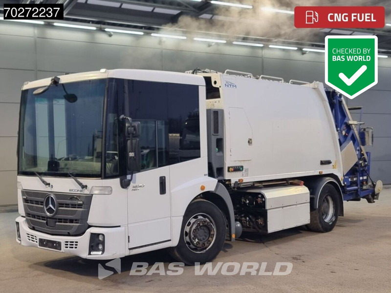 Mercedes-Benz Econic 1830 4X2 13m3 NTM KGLS-HL Big-Axle CNG! engine Euro 6 - شاحنة النفايات: صورة 1 Mercedes-Benz Econic 1830 4X2 13m3 NTM KGLS-HL Big-Axle CNG! engine Euro 6 - شاحنة النفايات: صورة 1